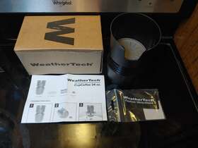 Weathertech 787765871983 Cupcoffee - 24oz. Tumbler Mug Coffee Cup Holder Open Box See Pics