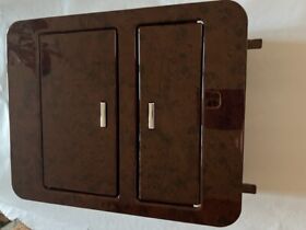Woodgrain Center Console Cup Holder Storage Trucks&suvs For Cadillac Chevrolet