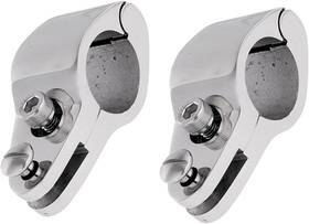 2xyjsgj22-38-ls Xinyu 2pcs Boat Bimini Top Hinged Jaw Slide 1 1/4inch Type With Lock Nut