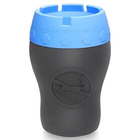 Xsbaihuo 717018338031 Car Silicone Ashtray Auto Ash Tray Smokeless Drop-proof And Medium Blue