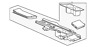 84502570 Xt5 Gm Cadillac Genuine Black Front Floor Console Holder