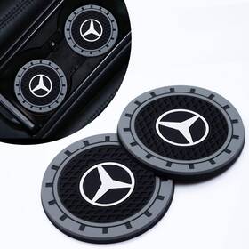 Bd-dl134 Xtupo Mercedes-benz Car Cup Holder Coasters Auto Insert 2pcs C E S M Series