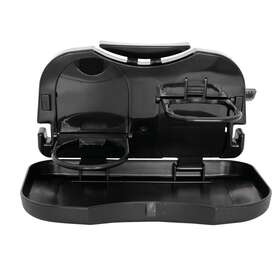 108x5761ebus Xukey Car Back Seat Folding Table Drink Food Cup Tray Holder Auto Stand Desk
