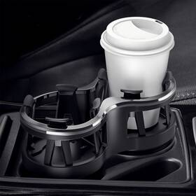 Xukey 1i70698efus Car Double Hole Cup Holder Drink Holders Insulation Universal