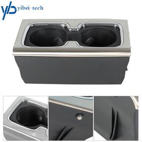 Yi181622t Yibei-tech Center Console Cup Holder Plastic For Gmc Sierra 1500 Chevrolet Silverado