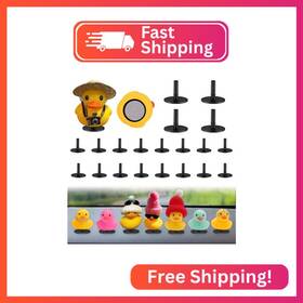 Et2308030-5 Yibeico 20pcs Duck Mount Flock Locker Rubber Holder Dashboard For Jeep Das