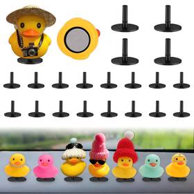 Fba-et2308030-5 Yibeico 20pcs Double Sided Duck Mount Holder For Jeep Dashboard Flock Locker