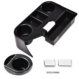 V-02itg3709abk Ylwspeed20 Fit For 1994-1997 Dodge Ram 1500 2500 3500 Center Console Cup Holder Black