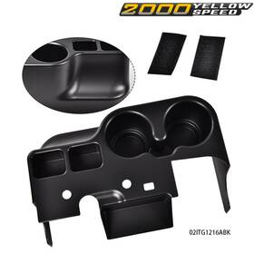Ylw188689 Ylwspeed2000 Center Console Cup Holder Fit For 1999-2001 F-250 F-350 F-450 Ford Super Duty