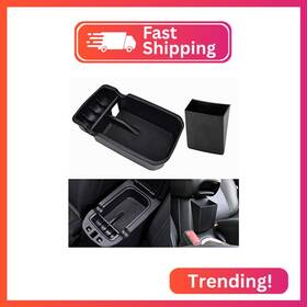 Yc-jcsg-181016-20 Yoctm Black Center Console Armrest Storage Box Phone Holder Pallet Organizer Cov