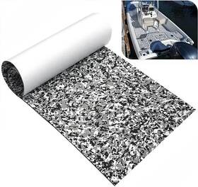 Yjss060240brw Yuanjiasheng Boat Flooring Eva Foam Non-slip Self-adhesive Black And White Camouflage
