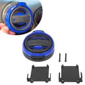 Yusen233 550733857780 Car Inner A/c Air Vent Cup Holder Stand Mount For Jeep Wrangler Jk Jl Jt Blue Us