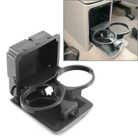 Yusen233 550734102391 Center Console Rear Cup Holder For Subaru Forester 2003-08 Impreza 2005-07 Gray
