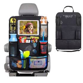 Zion Praiser Mnusazpnac9a0152 Car Backseat Organizer With Tablet Large One Pack Black