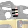 Zs-0002k Xprite For Jeep Wrangler Black Roll Bar Cage Fire Extinguisher