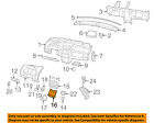 Zs681d5aa Mopar Chrysler Oem Instrument