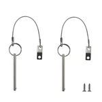 Quick Release Pin, Diameter 1/4"(6.3MM), Total Length 3-3/4"(95MM), Effective.... Fixed Price $21.07.