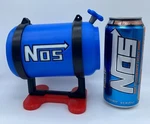 Nos Nitrous Oxide Can Cup Drink Holder For Car Truck Show. Fixed Price $21.37.