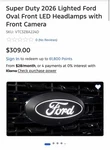 New Ford Super Duty Led Grill Emblem W/ Camera VTC3Z-8A224-D F-250 F-350 F-450. Fixed Price $200.00.