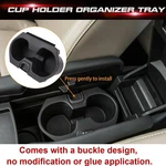 For Honda Civic 16-21 Central Console Storage Box Insert Dual Water Cup Holder. Fixed Price $21.09.