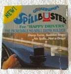 Vintage Totesebump's Spillbuster Pivot Action No Spills Drink Holder Car Boat Rv. Fixed Price $18.95.