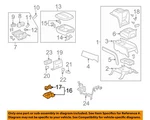Gm Oem 07-14 Escalade Esv Center Console-rear Cupholder 15133093. Fixed Price $171.55.