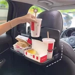 Car Back Seat Folding Table Universal Drink-food Cup Tray Auto Stand Desk Holder. Fixed Price $18.99.