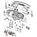 Genuine MOPAR04595665AB Ashtray With Cigarette Lighter Chrysler Dodge Jeep. Fixed Price $29.85.