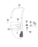 Genuine Mopar Pull Cup Mat Left 1WF21DX9AC. Fixed Price $41.23.
