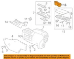 Gm Oem 18-23 Equinox Center Console-cup Holder 84238053. Fixed Price $30.87.