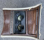 01-02 Cadillac Escalade Lower Center Console Woodgrain Cup Holder Bezel D321. Fixed Price $129.95.