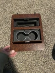 2007-2014 Suburban Tahoe Yukon Center Console Cup Holder Wood Grain Walnut Oem. Fixed Price $99.00.
