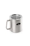 Gsi Sports 63250 Glacier Stainless Camp Cup 15 Oz Brushed With Lid. Fixed Price $25.68.