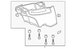 Genuine Honda Console Assembly 83414-TK8-A03ZB. Fixed Price $207.91.