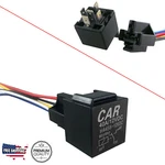 Spdt 5-PIN 12V 30/40A Automotive Bosch Style Socket Relays Wiring For Cars. Fixed Price $8.89.
