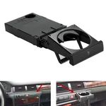 Folding Stretch Cup Holder Stand Black For Audi A6 C5 1998-2005 A4 98-02. Fixed Price $39.19.