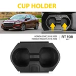 Car Center Console Cup Holder Insert For Honda Civic 2016-2021/INSIGHT 2019-2022. Fixed Price $17.99.