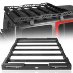 Steel Rear Top Luggage Holder Half-rack Roof Fit Jeep Wrangler 2018-2026 Jl Jt. Fixed Price $299.99.