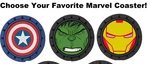 Plasticolor Marvel Iron Man Auto Coaster Captain America 2PK New. Fixed Price $14.25.