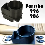Porsche 911 996 Boxster 986 Cup Holder With Storage Replaces Ashtray. Fixed Price $17.95.