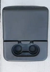 99-10 Ford F250 F350 Center Console Jump Seat Storage Armrest Gray Cup Holder. Fixed Price $284.99.