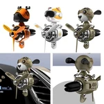 Shaking Head Air Freshener Helicopter Car Vent Skull Skeleton Pilot Propeller. Fixed Price $24.99.