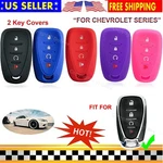 Silicone Case Fob Protector Entry Cover Holder For Chevrolet Volt Bolt Smart Key. Fixed Price $12.99.