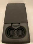 04-08 Ford F-150 Center Console Jump Seat Armrest Cup Holder Cloth Dk Gray JS1. Fixed Price $112.49.