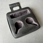 Car Seat Back Cup Holder Organizer Leather Hanging Drink Storage Tray Couch. Fixed Price $21.99.