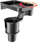 Car Cup Drink Holder Expander With 360 Rotation Large Stand Food Tray Table. Fixed Price $34.89.
