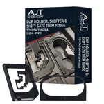 Ajt Design Cup Holder, Gear Shifter, & Gate Trim Rings For Toyota Tundr.... Fixed Price $93.63.