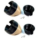 Land Rover Discovery & 1989-2004 Rrc 1995 Cup Holder Pair Beige. Fixed Price $72.00.