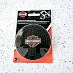 Oem Harley-davidson Orange Bar & Shield Drink Holder Coasters, Set Of 2. Fixed Price $9.99.
