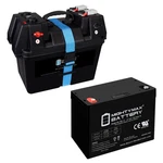 Mighty Max 12V 100AH Sla Battery With Smart Box For Deck Boat, Marine. Fixed Price $234.99.